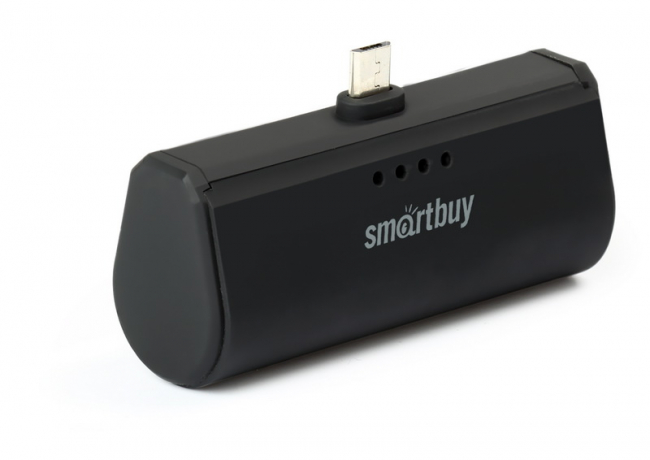 Внешний аккумулятор (Power bank) SmartBuy TURBO, 2.1A, черный