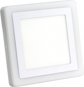 Накладной (LED) светильник Квадрат с подсветкой Smartbuy Накладной (LED) светильник Квадрат с подсветкой Smartbuy