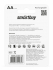 Аккумулятор NiMh  AA/2BL 1000 mA, Smartbuy