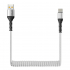 Зарядка (кабель) Smartbuy Type C, Spiral ПВХ 1 м, белый BOX, Smartbuy Зарядка (кабель) Smartbuy Type C, Spiral ПВХ 1 м, белый BOX, Smartbuy