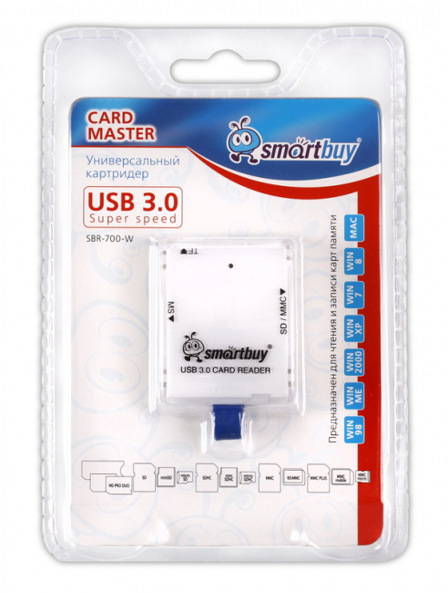 Картридер SBR-700, Smartbuy Картридер SBR-700, Smartbuy