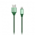Зарядка (кабель) Smartbuy MicroUSB нейлон. оплетка, 1 м., <2А, зелен BOX, Smartbuy Зарядка (кабель) Smartbuy MicroUSB нейлон. оплетка, 1 м., <2А, зелен BOX, Smartbuy
