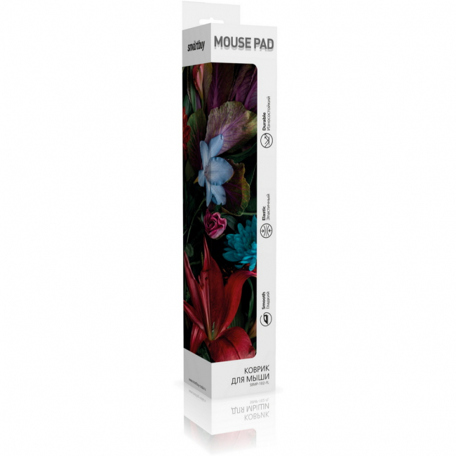 Коврик для мыши Smartbuy Flowers S-size