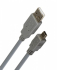 USB2.0 A--> mini B 5P 1,8 м, черный, кабель Smartbuy USB2.0 A--> mini B 5P 1,8 м, черный, кабель Smartbuy