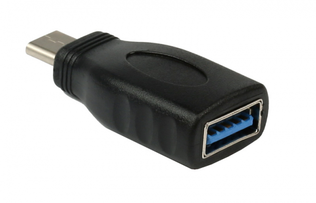 Адаптер USB-C - USB 3.0, черный, Smartbuy Адаптер USB-C - USB 3.0, черный, Smartbuy