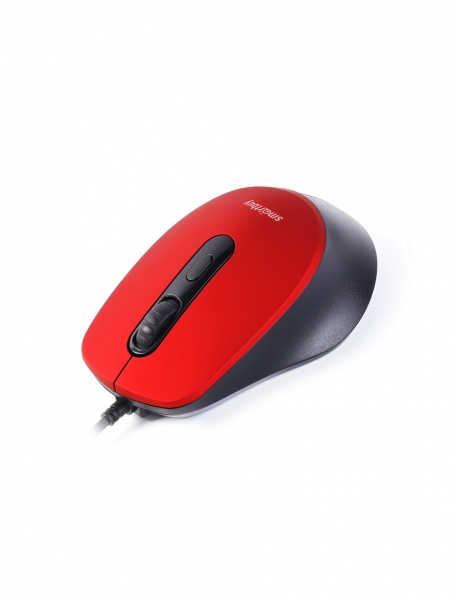 Мышь проводная беззвучная ONE 265-R, Smartbuy