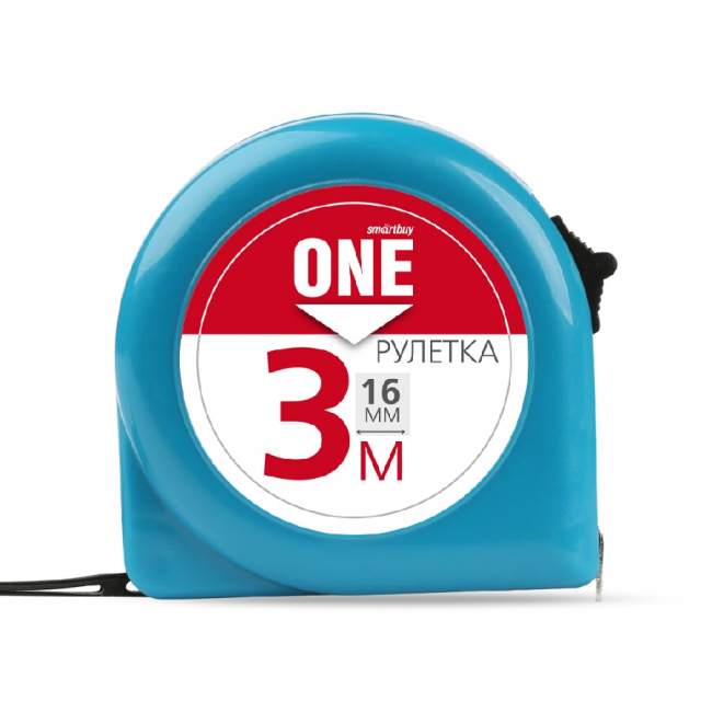 Рулетка измерительная, 3м х 16мм, Smartbuy Рулетка измерительная, 3м х 16мм, Smartbuy