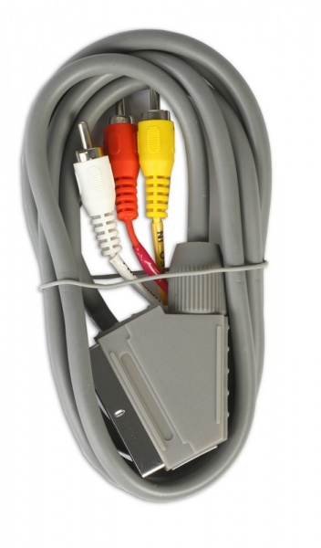 SCART - 3 RCA (M) 1,8 м, кабель соединительный Smartbuy SCART - 3 RCA (M) 1,8 м, кабель соединительный Smartbuy