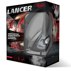 Игровая стереогарнитура RUSH Lancer, Smartbuy