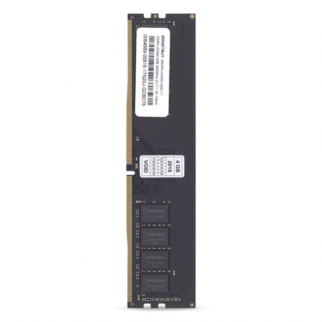 Модуль памяти DDR4 UDIMM 2400MHz CL17 1.2V 1Rank Модуль памяти DDR4 UDIMM 2400MHz CL17 1.2V 1Rank
