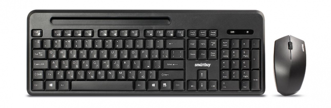 Комплект  беспроводной 639391AG-K клавиатура+мышь Smartbuy