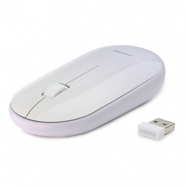 Мышь беспроводная Smartbuy 266AG белая градиент (SBM-266AG-W) Мышь беспроводная Smartbuy 266AG белая градиент (SBM-266AG-W)