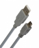 USB2.0 A--> mini B 5P 1,8 м, черный, кабель Smartbuy USB2.0 A--> mini B 5P 1,8 м, черный, кабель Smartbuy